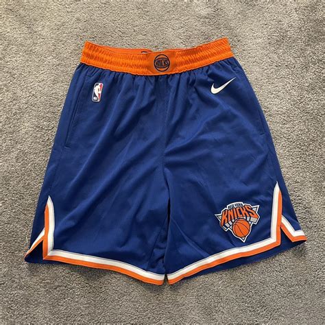 New York Knicks Nike basketball shorts with pockets... - Depop