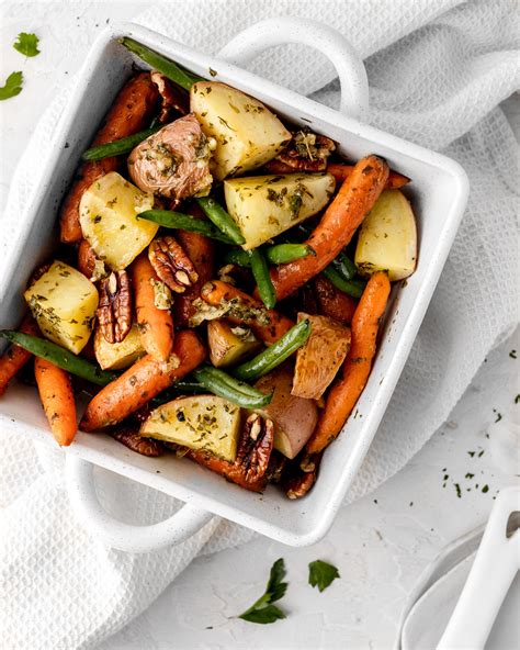Garlic Herb Roasted Veggies — Natural Spoonfuls