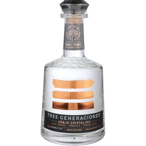 Tres Generaciones Tequila Anejo Cristalino - www.uniqueliquorstore.com