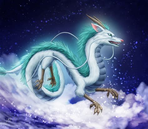 Haku Spirited Away Dragon