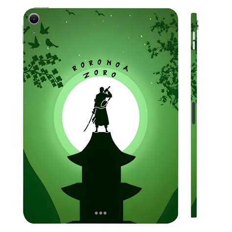 Apple iPad Air 11 M2 2024 Roronoa Zoro Silhouette Anime Tablet Skins