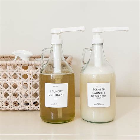 Laundry Detergent Containers