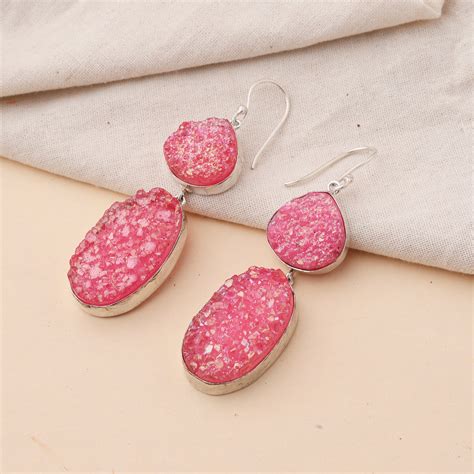 Pink Stardust Drops – Kkatha Accessories