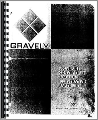 Gravely 520, 521, 522, 524, 526, 546, 564, 566 Convertible Walk Behind ...