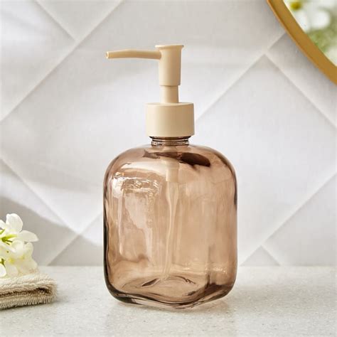 Buy Nova Natural Tranquil Wisteria Glass Soap Dispenser - 450ml from ...