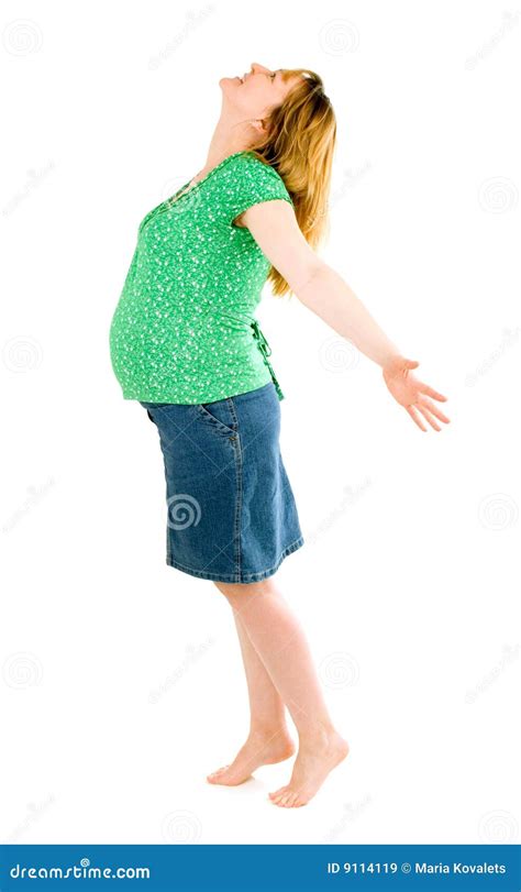 Mujer embarazada imagen de archivo. Imagen de atractivo - 9114119