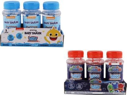 Winmagic Bubble Blower (PJ Masks & Baby Shark) COMBO Pack of 2 Toy ...