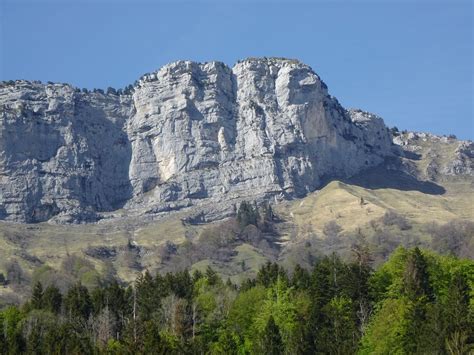 Download wallpaper 1400x1050 rock, mountain, trees, landscape, relief ...
