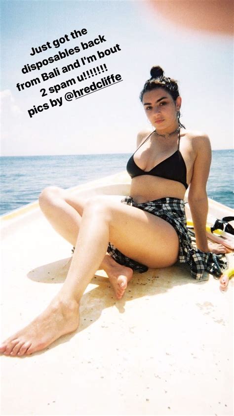 Charli XCX in Bikini - Social Media 01/15/2018 • CelebMafia