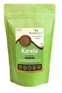 Buy Herbal Spirit Karela Powder, 100gm | Bitter Gourd Powder | Karela ...