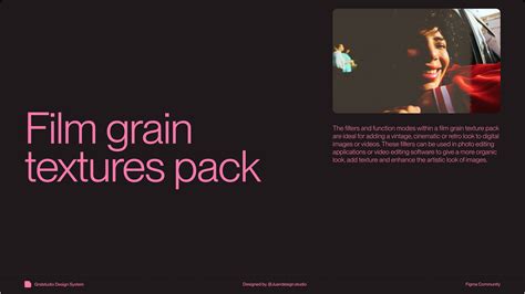 Film grain textures pack (Free resource) | Figma