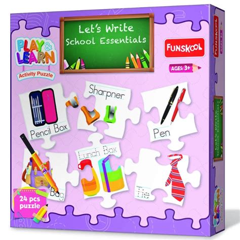 Funskool- Play & Learn Let's Write School Essentials – Juplay World
