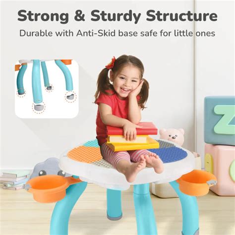 R for Rabbit Little Genius Regal Kids Study Table With Chair — Toycra