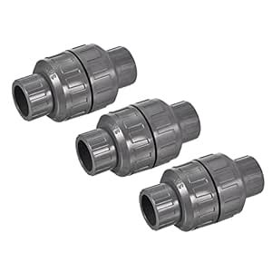 MECCANIXITY Check Valves 25mm Inner Dia. Slip End Spring Inline Hose ...