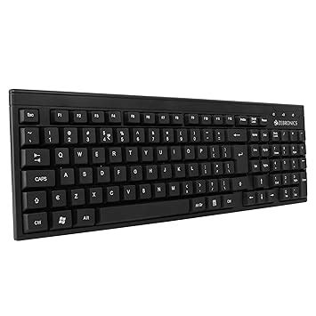 Amazon.in: Buy ZEBRONICS Zeb- K35 USB Wired Keyboard with Rupee Key ...