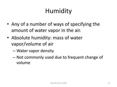 Image result for Humidity Class 5