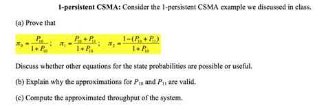 Image result for P Persistent CSMA with Example