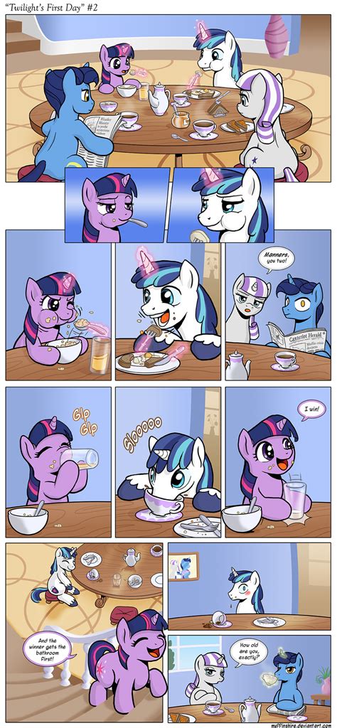 Comic - Twilight's First Day #2 by muffinshire on DeviantArt | Mlp my ...