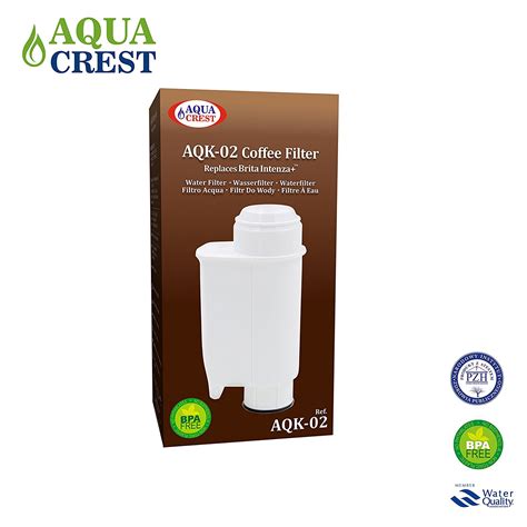 AQUACREST Coffee Water Filter Replacement for Brita Intenza+, Philips ...