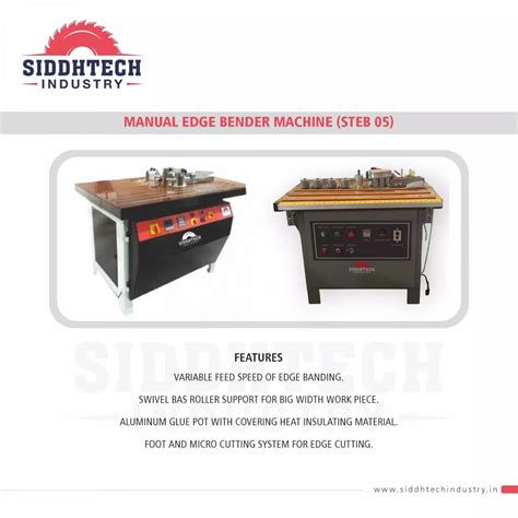 Manual Edge Bander Machine Manufacturers In Ahmedgarh - Siddhtech Industry