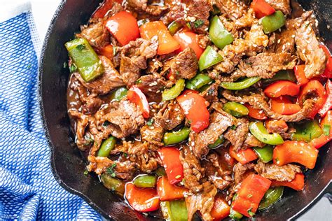 Pepper Steak Stir-Fry Recipe – How to Make Beef Stir Fry — Eatwell101