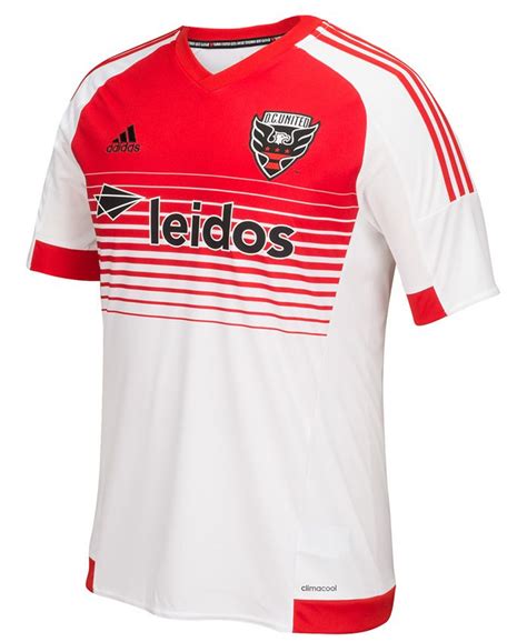 adidas Men's DC United Primary Replica Jersey - Macy's