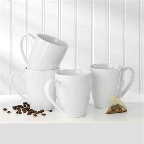 White Essential 12 oz Mugs – Euro Ceramica