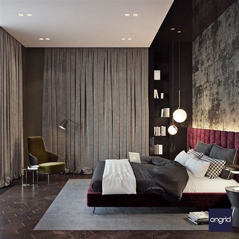 Bollywood-Inspired Bedroom Design | 16' x 12' – Ongrid Design