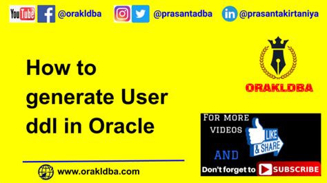 Generate DDL Oracle Live SQL 的图像结果