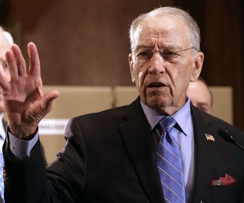 Grassley: GOP Will Be Successful if Trump Disciplined in 'Discourse ...