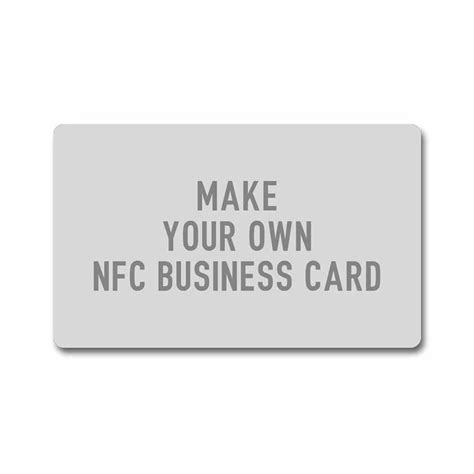 Personalized NFC Smart Card Customized Digital Business Card Online ...
