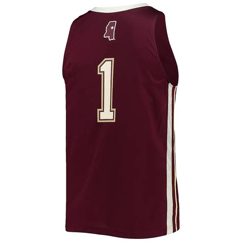 adidas 1 Mississippi State Bulldogs Reverse Retro Jersey | Academy
