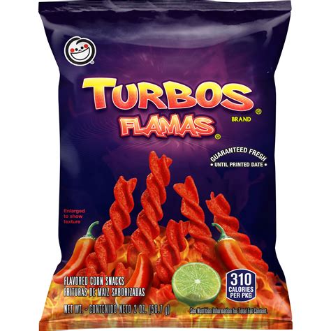 Sabritas, Turbos, Flamas, Flavored Corn Snacks - SmartLabel™
