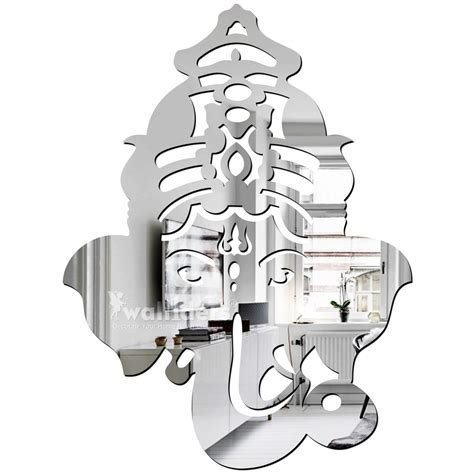 Buy Wall1ders Mangal Murti Mirror Stickers for Wall, Acrylic Mirror ...