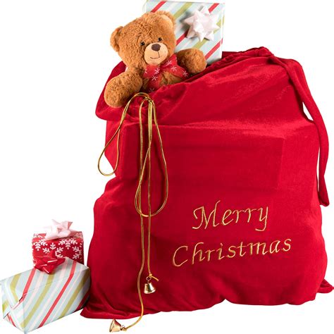 Amazon.com: Treela 56'' x 36'' Extra Large Christmas Santa Gift Sack ...