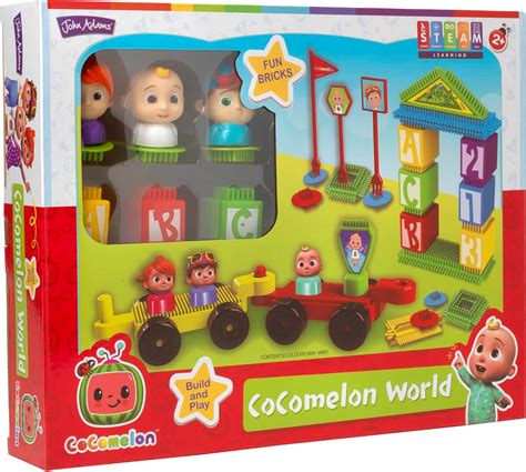 John Adams | Fun Bricks CoComelon World: Build and play! | Preschool ...