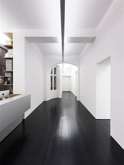 Black Wood Floor White Walls at Don Tritt blog