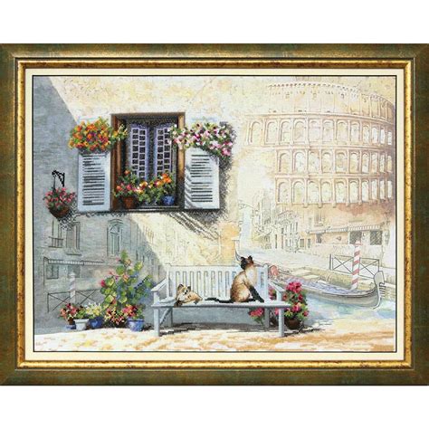 BT-521C Journey Along Italy Embellished Stitch Kit | Michaels