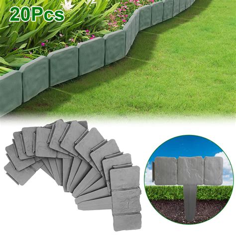 Concrete Border Around Fence