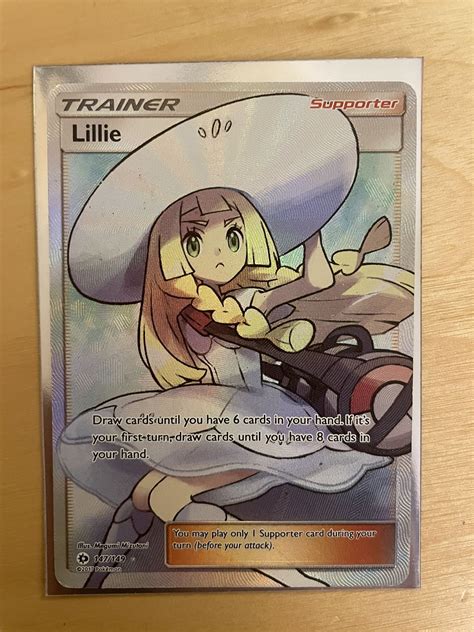 Pokemon Card - Lillie (Full Art) - SM Base Set 147/149 Ultra Rare ...