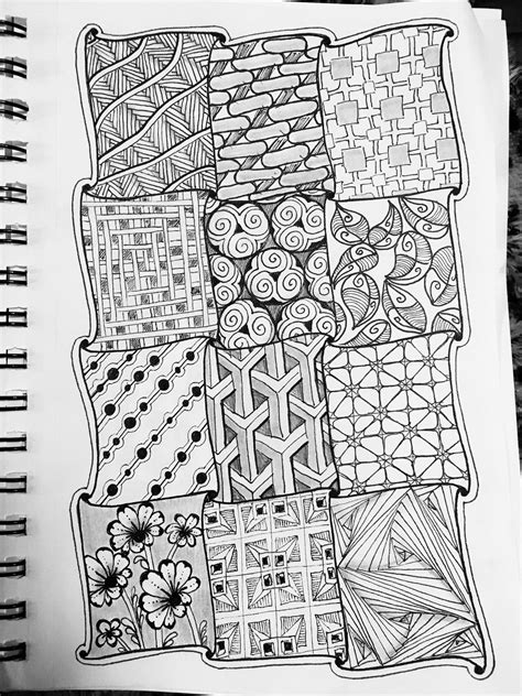 Image result for Zentangle Design Tutorial