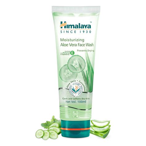 Himalaya Moisturizing Aloe Vera Face Wash 100 ml ஹிந்தியில் பயன்கள் ...