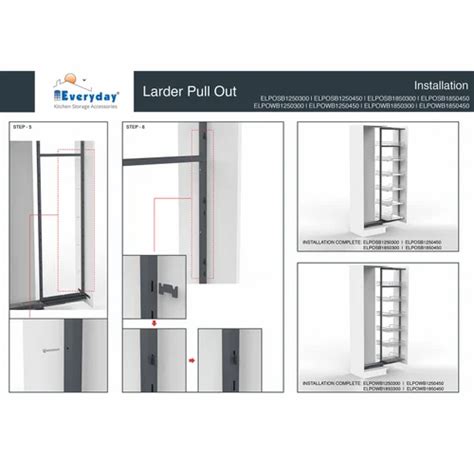 Pantry Pull Outs - Multi-Layer Vertical Pull-Outs for Modular Kitchens ...