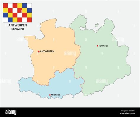 Antwerp map hi-res stock photography and images - Alamy