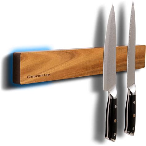 Amazon.com: Gourmetop Magnetic Knife Holder for Wall, Knife Magnetic ...