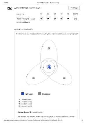 Periodic Trends SE gizmos sheet answer - Name: V. DHRUV Date: 16/1 ...