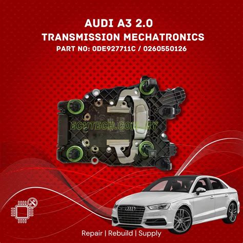 AUDI A3 2.0 DSG MECHATRONIC TCM TRANSMISSION CONTROL MODULE REPAIR ...