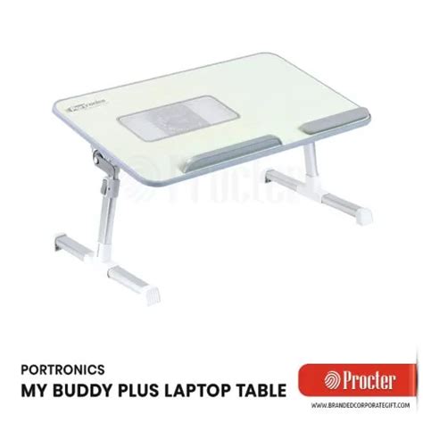 Portronics MY BUDDY PLUS Adjustable Laptop Cooling Table in bulk for ...