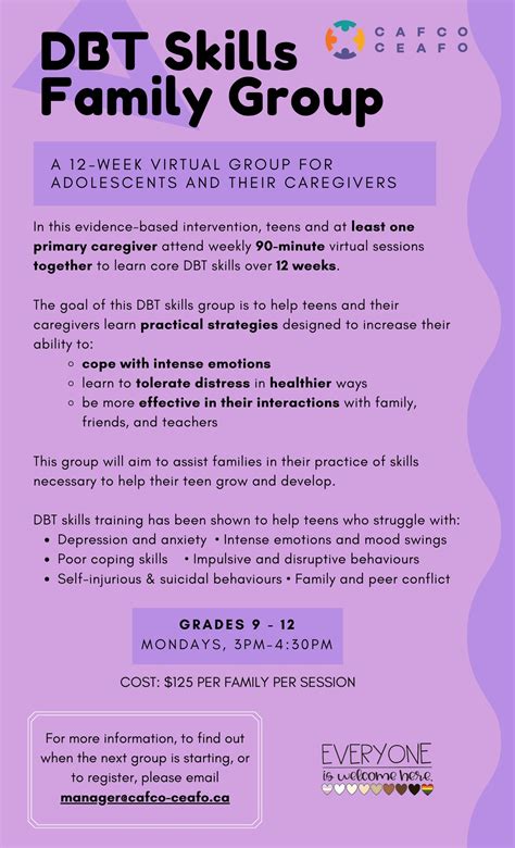 DBT Skills Family Group