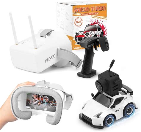 Amazon.com: SNICLO 1/100 Scale Remote Control Car with HD FPV Camera ...